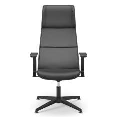 Lounge Sessel Leder schwarz Bürosessel, MARTINSTOLL, Collection S