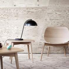 Design Beistelltisch Holz rechteckig Beistelltisch Holz, Skandiform, Papa Tisch
