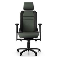 Bürostuhl ergonomisch Bürodrehstuhl mit ergonomische Rückenlehne Drehstuhl RH Secur24