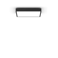 Deckenleuchten LED Deckenlampe Design Bürolampe Decke schwarz quadratisch XAL Flow EVO