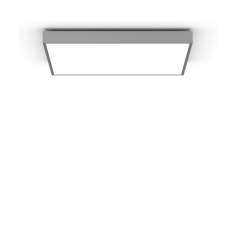 Deckenleuchten LED Deckenlampe Design Bürolampe Decke grau quadratisch XAL Flow EVO