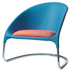 Skandiform Sessel Loungesessel blau Büro Loungemöbel, Skandiform, Sitter L