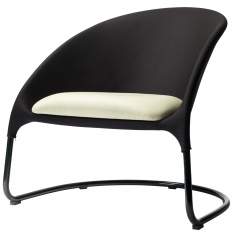Skandiform Sessel Loungesessel schwarz Büro Loungemöbel, Skandiform, Sitter L