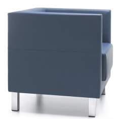 Clubsessel blau Loungemöbel Büro Loungesessel Design, profim, Vancouver Lite - Sessel
