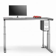 Kleiner Schreibtisch höhenverstellbar ergonomische Büromöbel Schreibtische verstellbar WINI, WINEA ECO Tischsystem