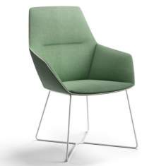 Loungesessel grün Design Büro Loungemöbel, Brunner, ray soft