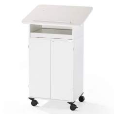 Caddies weiß Bürocaddy Desksharing fahrbar Sitag SITAGPORT Caddy