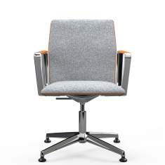 Konferenzstuhl Bürostuhl Design Konferenzstühle mit Armlehnen grau Designer Konferenzstuhl Leder Stoff Konferenzstühle kaufen Konferenzstuhl exklusiv fm Büromöbel CEO