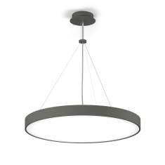 Pendelleuchten Design Pendelleuchte modern Bürolampe LED dunkel rund XAL Vela EVO