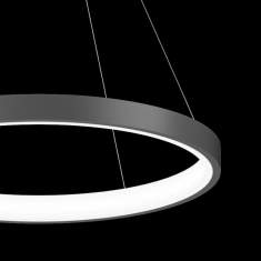 Pendelleuchten Design Pendelleuchte modern Bürolampe rund dunkel XAL Ino