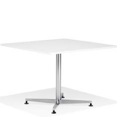 Konferenztische Büro Konferenztisch Büromöbel Cafeteria Tisch weiß X-Fuß Kusch+Co 6000 san_siro
