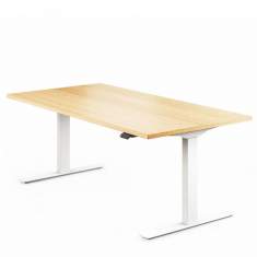 höhenverstellbarer Konferenztisch Büro Konferenztische Holz Büromöbel Mikomax Balance
verstellbar
rechteckig