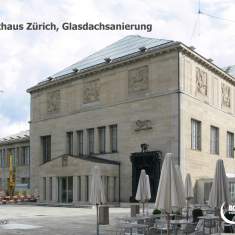 Workxspace Planung Kunsthaus Zürich, Glasdachsanierung Bouygues Energies & Services Schweiz AG