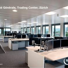 Workxspace Planung Société Générale, Trading Center, Zürich Bouygues Energies & Services Schweiz AG