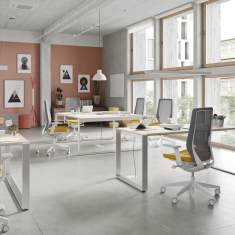 Drehstuhl Bürostuhl Design Bürostühle mit Armlehnen Netzgewebe Profim AccisPro