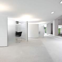 Moderne Bürogestaltung, Moderne Büroeinrichtung, Raiffeisenbank Bündner Rheintal Chur