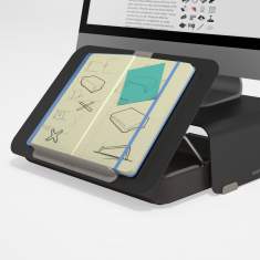 Bento Notebookständer, Tabletständer, In-line-Dokumentenhalter, Agile Working Dataflex Addit Bento® ergonomische Toolbox 903