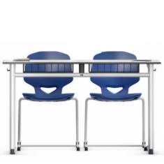 Kufentisch Schreibtisch für Schulungen Schülertisch VS Uno-C