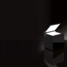 Designer Stehleuchten modern Büro Stehlampe LED Leuchtbox, Cini&Nils, Cuboluce
