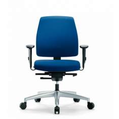 Bürodrehstuhl blau Bürostühle mit Armlehnen Bürostuhl Interstuhl Goal