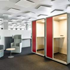 Planung Moderne Bürogestaltung, Moderne Büroeinrichtung Gräub Office SIKA SCHWEIZ AG