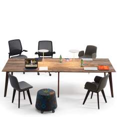 Teamtisch Holz Konferenztisch Büro Konferenztische Orangebox Cubb Teamtische
rechteckige Tischplatte