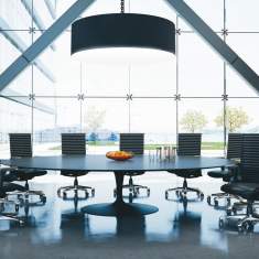 Hag Bürostuhl ergonomischer Bürodrehstuhl schwarz, Flokk, HAG Excelence