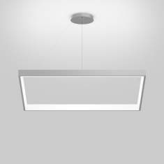 Pendelleuchten Design Pendelleuchte modern Bürolampe quadrat grau XAL Ino
