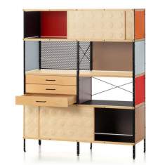 Regal, Büro, Holz, farbig, vitra, Eames Storage Unit ESU