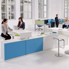 Bartische Konferenztisch, fm Büromöbel, Nexus - Meetingpoints