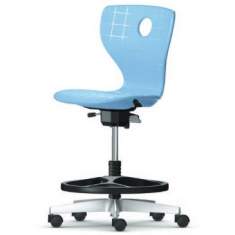 Bürostuhl blau Bürodrehstuhl, VS, PantoMove-LuPo 1