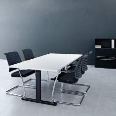 Schreibtisch Büro Schreibtische Konferenztisch Büromöbel, Echo, Tischsystem Vario