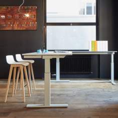 höhenverstellbarer Schreibtisch Büro Schreibtische | Büromöbel, Echo, Tischsystem Vario
