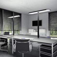 LED Tischleuchte Büro Belux Kido Tischaufbauleuchte