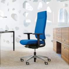Girsberger Bürostuhl blau Bürodrehstuhl Girsberger, Kyra