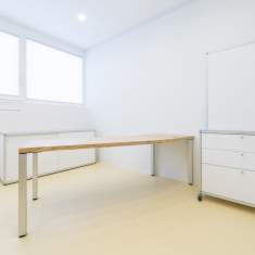 Konferenztisch Schreibtisch Buerotisch rechteckig Buerotische Buero Regal Holz Aluoffice Arbeitsplatz