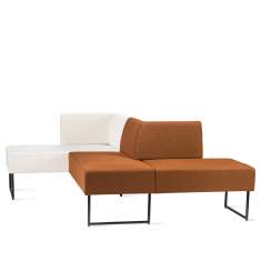 Modulare Sitzelemente Lounge Sitzmöbel Skandiform Nestor