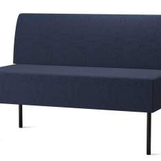 Modulare Sitzelemente blau Lounge Sitzmöbel Skandiform Nestor