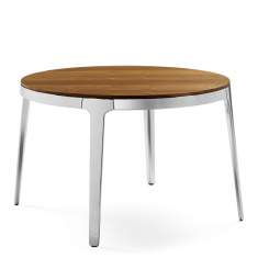 Design Beistelltisch Holz moderne Beistelltische aus Holz, Materia, Omni Tisch
runde Tischplatte