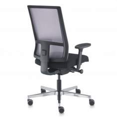 Bürostuhl schwarz grau Drehstuhl Büro Drehstühle mit Netzgewebe Bürostüle mit Armlehnen SITAG X-Line
