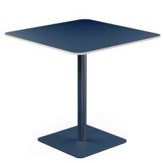 Designer Beistelltisch blau Beistelltische Bistrotisch Cafeteria Tisch Profim Revo