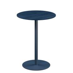 Designer Beistelltisch blau Beistelltische Profim Revo
runde Tischplatte