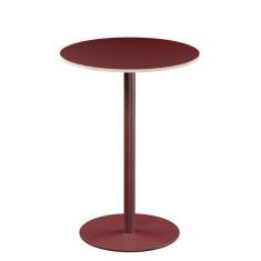 Designer Beistelltisch rot Beistelltische Profim Revo
runde Tischplatte