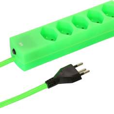 Kabelführungen Elektrifizierungen grün Steckdosenleiste MAX HAURI AG, maxTex Steckdosenleisten