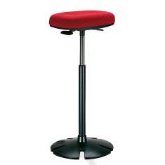 Ergonomischer Bürohocker rot Schreibtischstuhl ergonomisch, Steelcase, B-Free Sit Stand