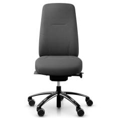 Büro Drehstuhl ergonomisch Bürodrehstuhl grau Flokk RH Logic Elite 200 - 220