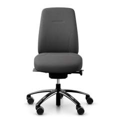 Büro Drehstuhl ergonomisch Bürodrehstuhl grau Flokk RH Logic Elite 200 - 220