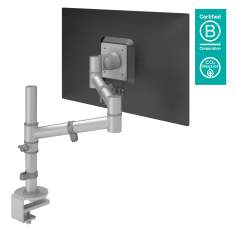 Monitorärme Stahl Monitorhalterung, Tischklemme, Kabellochbefestigung, Monitor-Befestigung Dataflex Viewgo Monitorarm - Schreibtisch 122