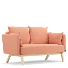 Loungesofa orange Sofa Lounge Holz NC Nordic Care Dahlia