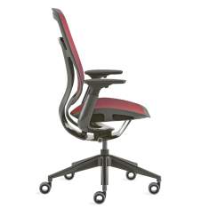 Bürodrehstuhl Netzgewebe Büro Drehstühle rot Bürostuhl Steelcase Karman™